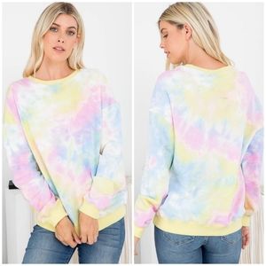 Le Lis | Tops | Le Lis Nordstrom Chic Tiedye Sweatshirt Top | Poshmark